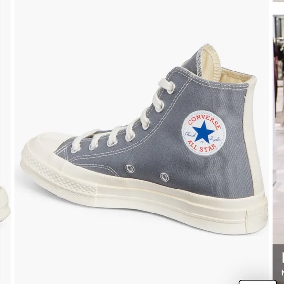Comme des Garçons PLAY x Converse Chuck Taylor® Hidden Heart High Top Sneaker - Picture 3 of 7